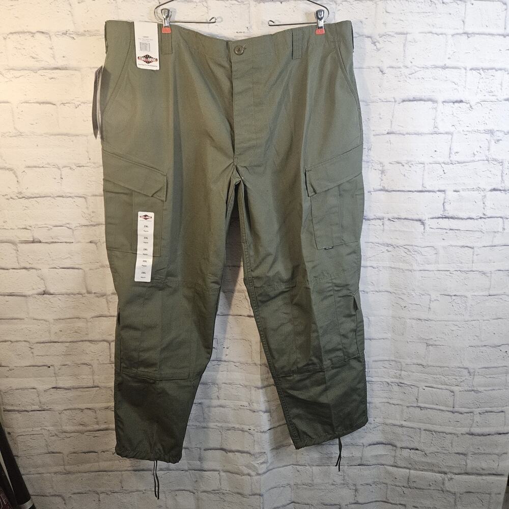 NEW TRU-SPEC Mens XXL Regular Tactical Response Uniform Cargo Pants Army Green